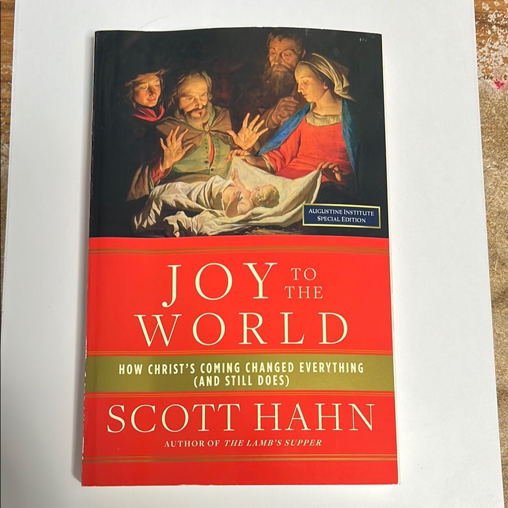 Joy to the World Paperback Book by Scott Hahn Christ's Coming Christmas